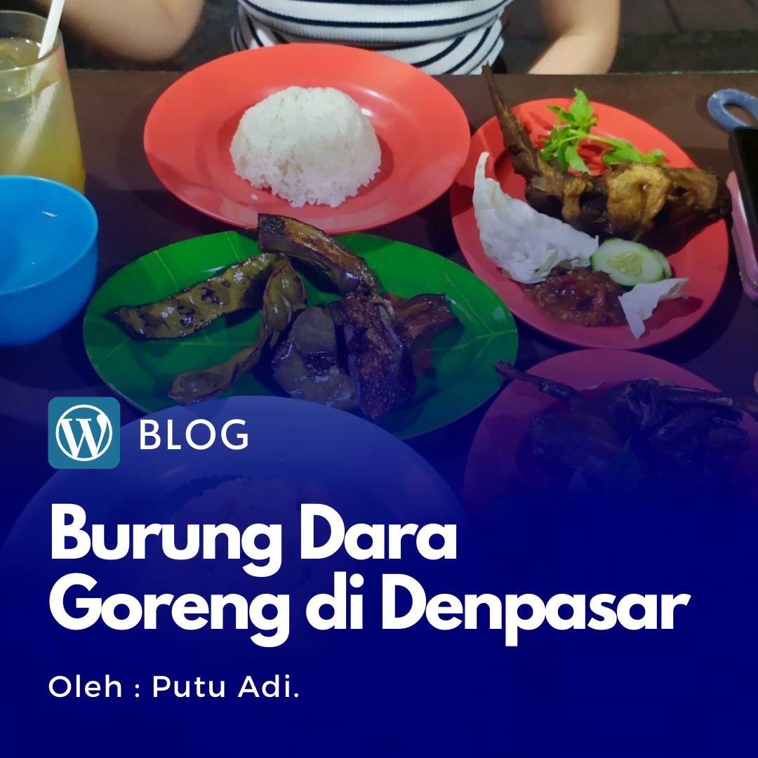 Makan Burung Dara/Merpati Goreng di Warung Cak Nul Jl. Raya Sesetan Denpasar
