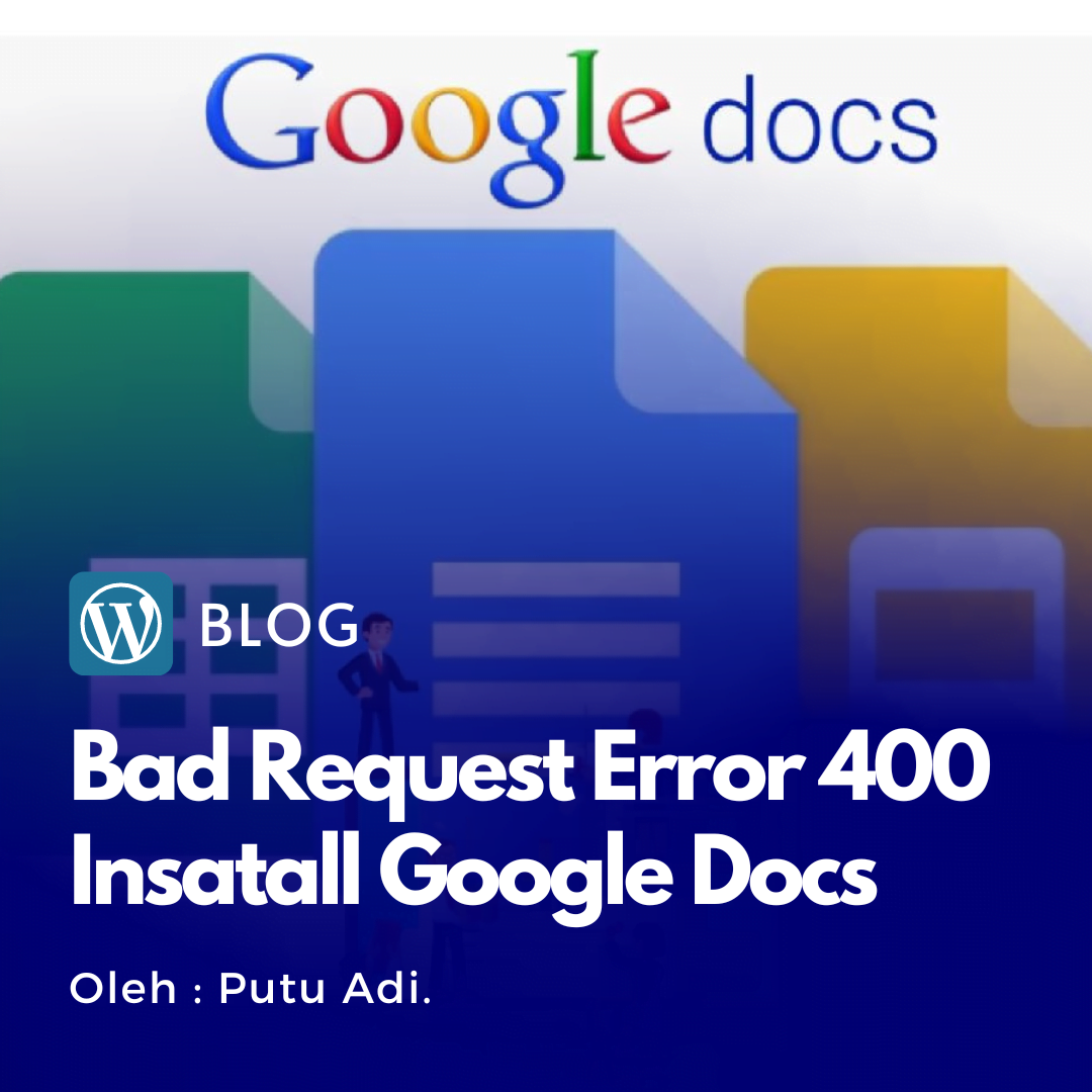 Cara mengatasi “Bad Request Error 400” saat install ekstensi di chrome (chrome extension)